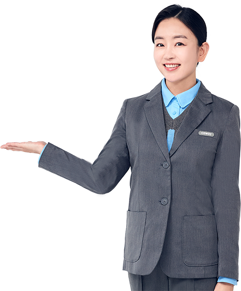 신경 쓰지 않아도 시기에 맞춰 전문가의 방문 관리 이미지